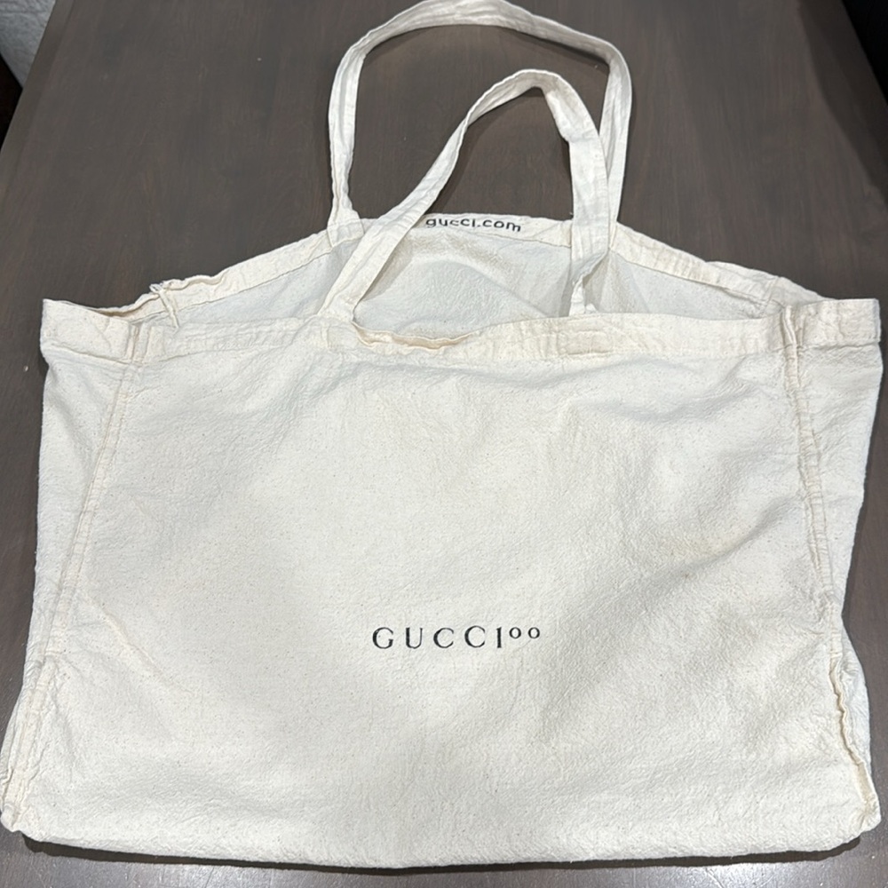 GUCC100 Canvas Reusable Bag Marking the 100